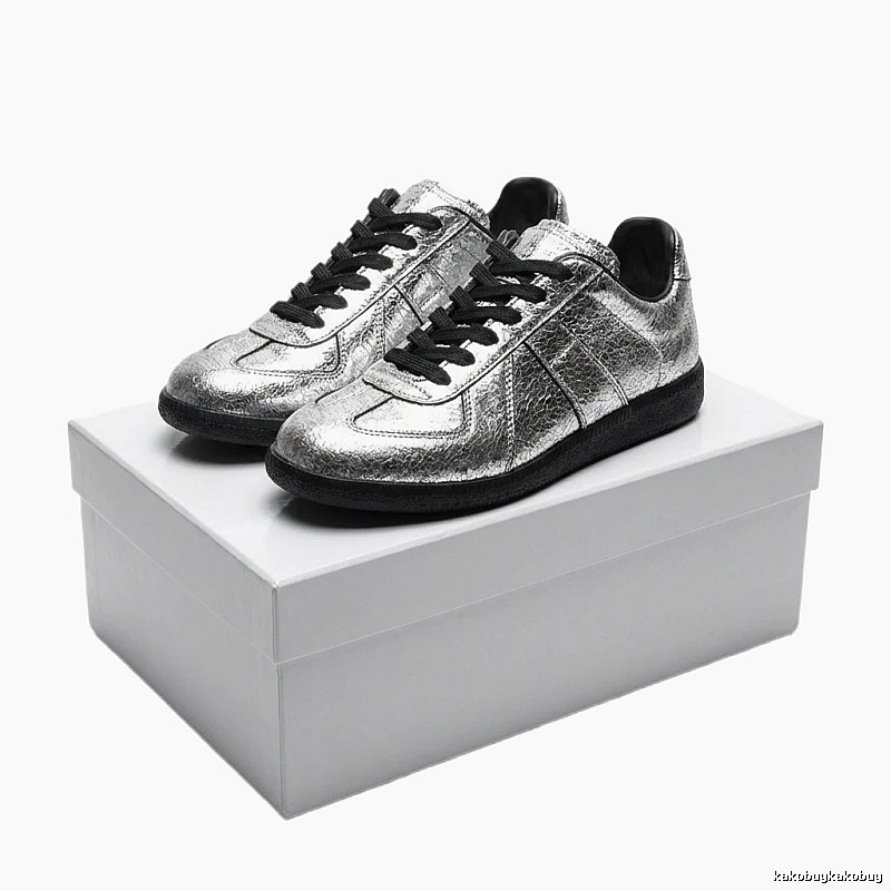 Maison Margiela silver retro sneakers