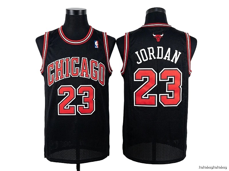 Michael Jordan Jordan-style black jersey