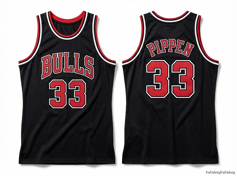 Michael Jordan vintage black and red jersey