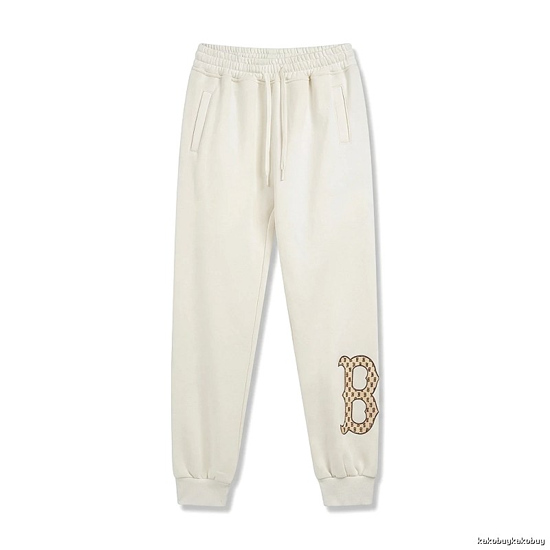 MLB casual style off-white sweatpants
