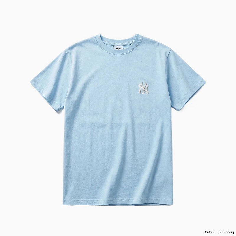 MLB Classic Simple Style Light Blue T-shirt