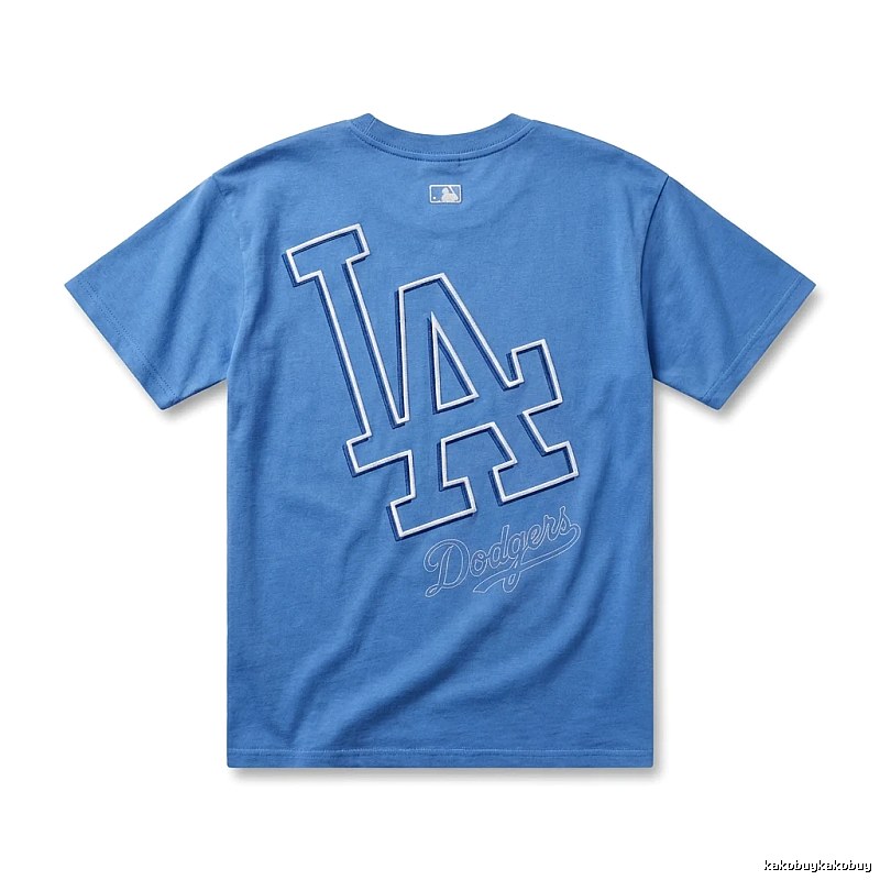 MLB Dodgers Blue Trendy Brand T-shirt