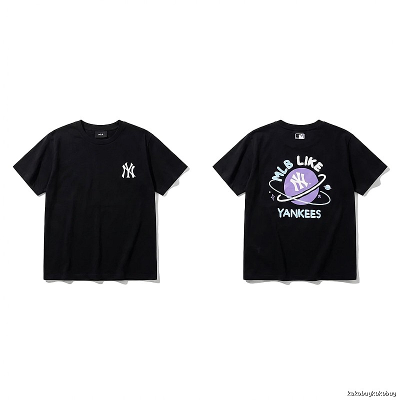 MLB Planet Style Black T-shirt