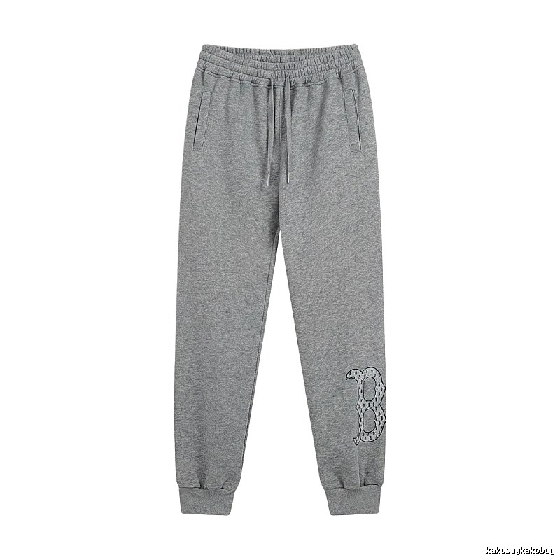 MLB series casual gray sweatpants