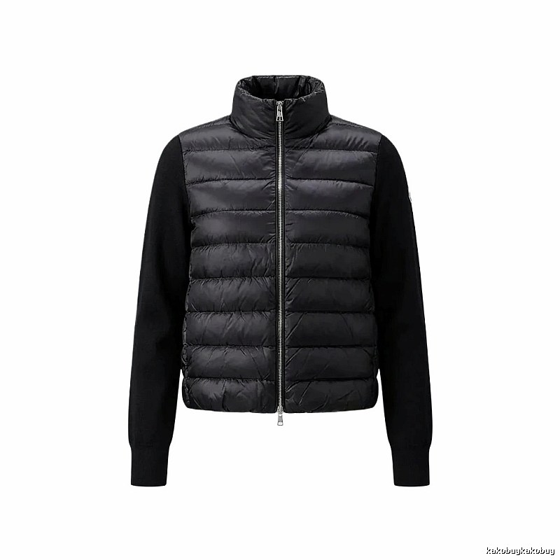 Moncler black fashionable down jacket