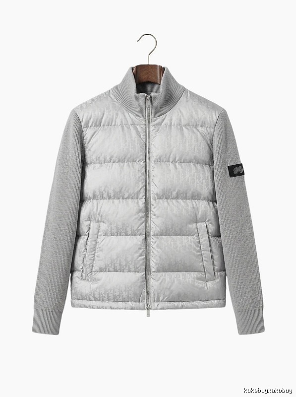 Moncler Silver Grey Trendy and Cool Down Jacket