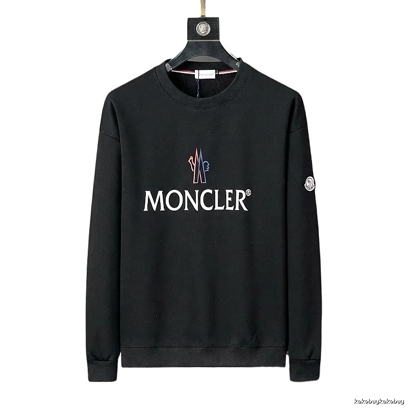Moncler simple and fashionable black sweatshirt