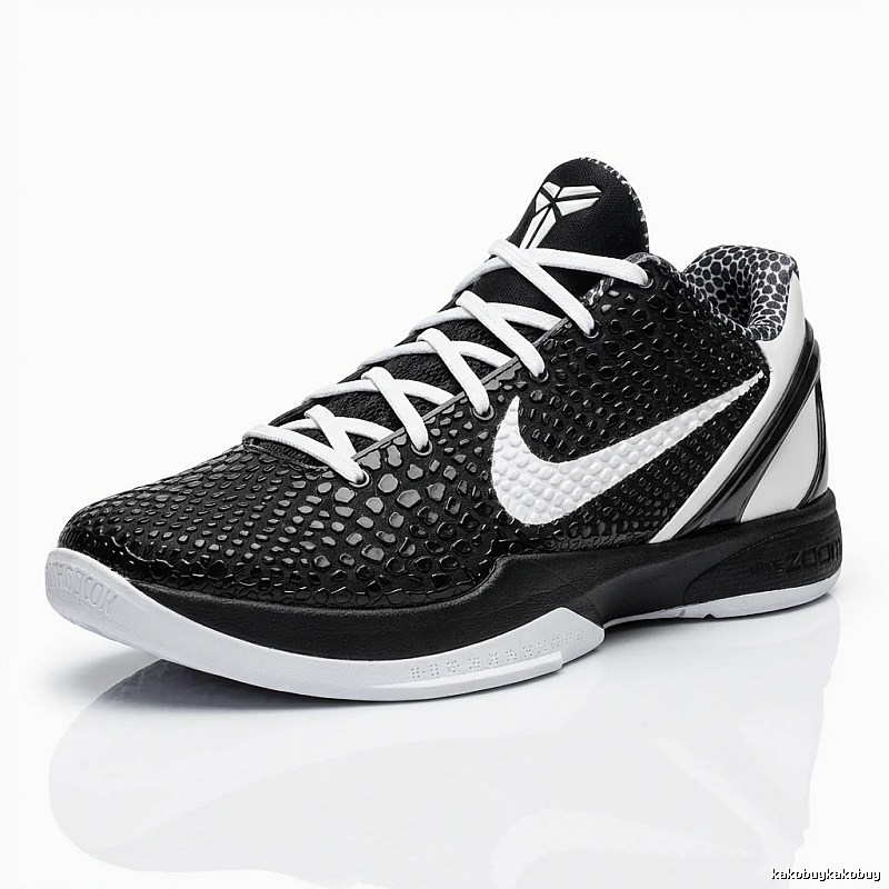 Nike Kobe series black and white trendy basketball shoes