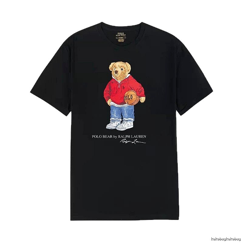 Ralph Lauren Bear Series Black T-shirt