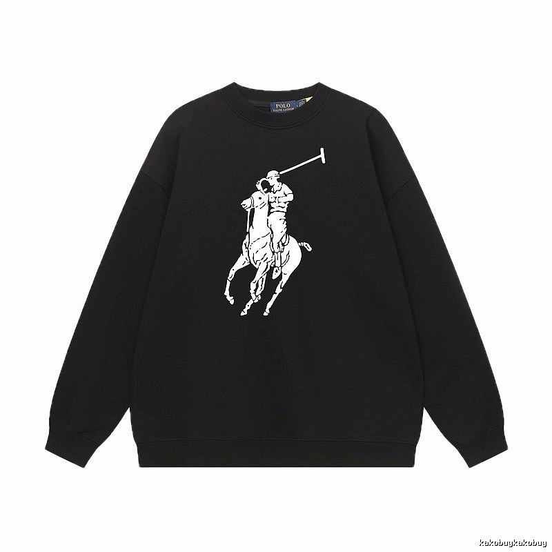 Ralph Lauren black trendy brand polo shirts
