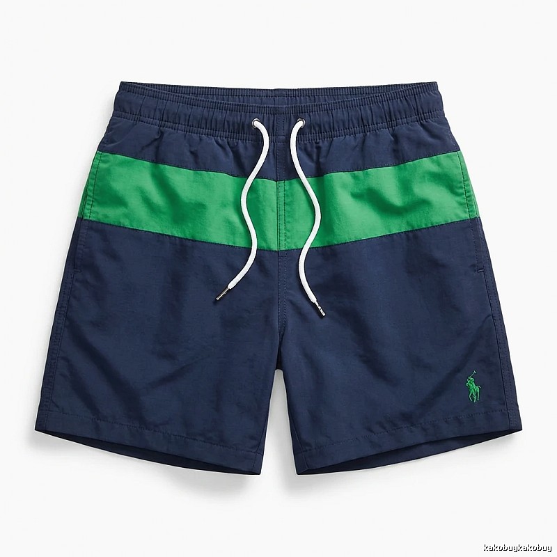 Ralph Lauren Color-Block Casual Shorts