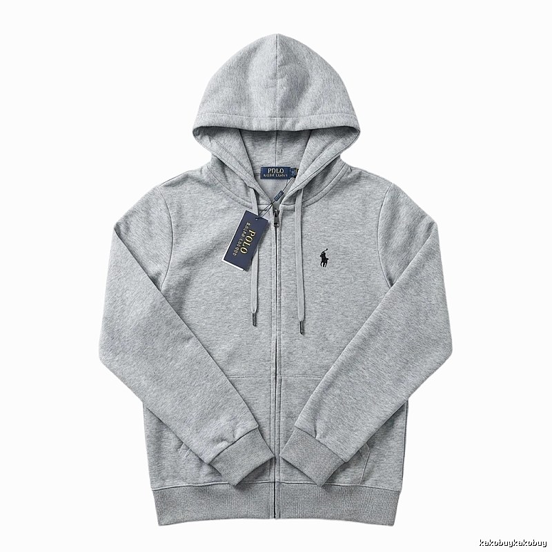 Ralph Lauren POLO series grey hoodie