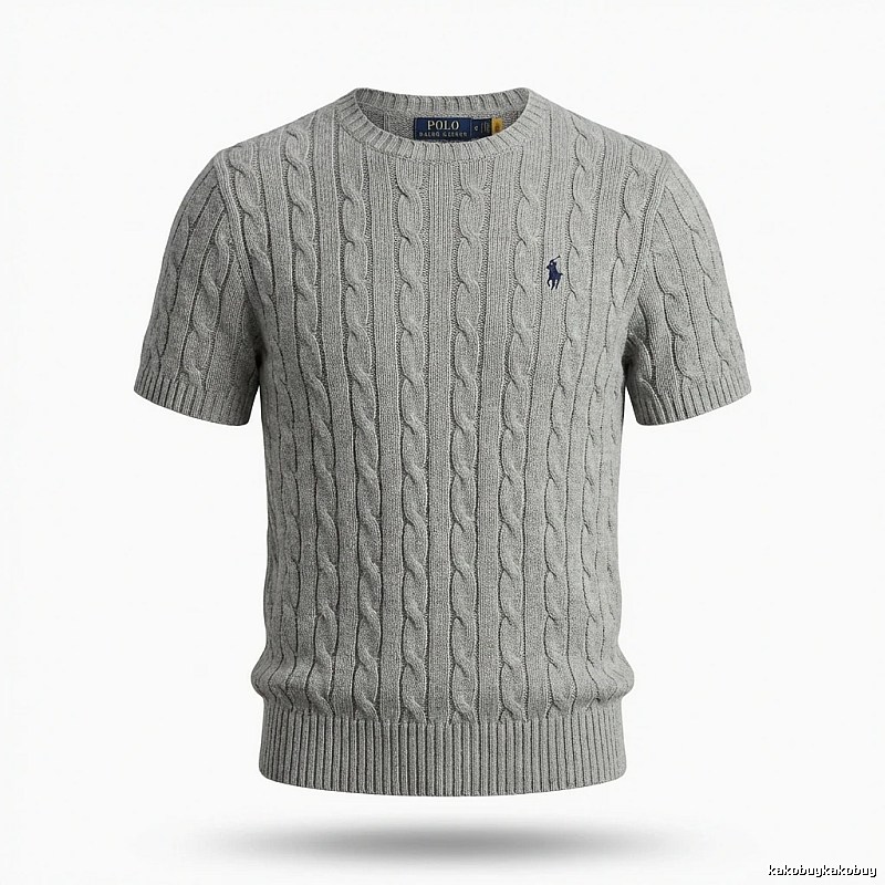 Ralph Lauren Polo Series Grey Knitted Sweater