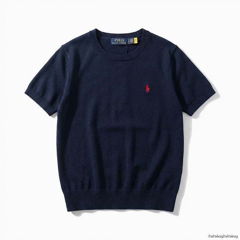 Ralph Lauren Polo simple style black T-shirt