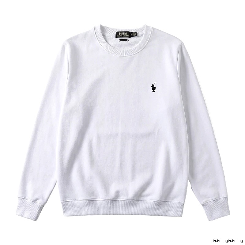 Ralph Lauren Polo Simple White Sweatshirt