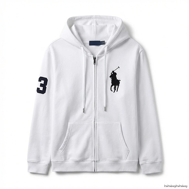 Ralph Lauren sporty white sweatshirt