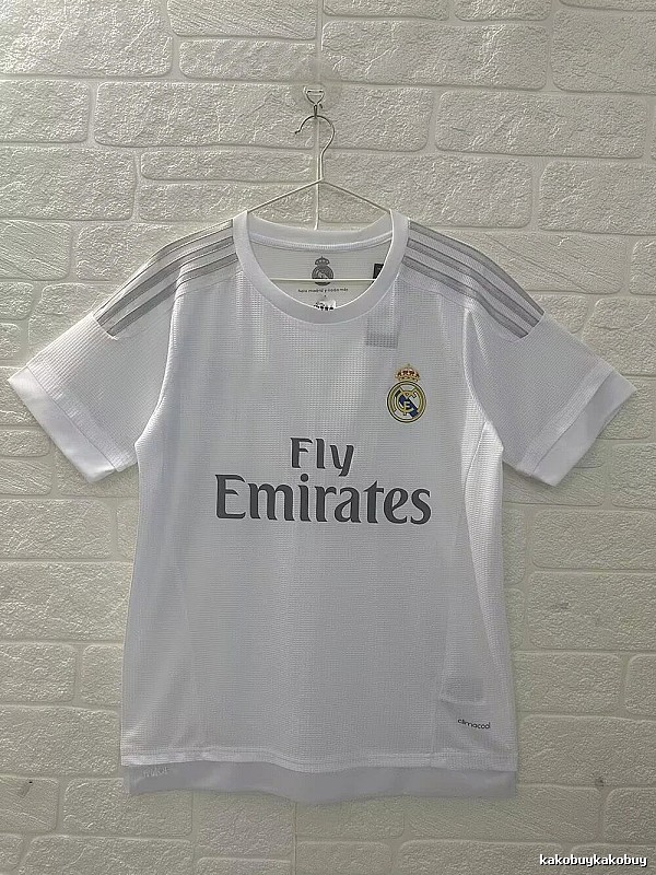Real Madrid Classic Retro Teka soccer jersey White Retro Football with Travel-Friendly Style