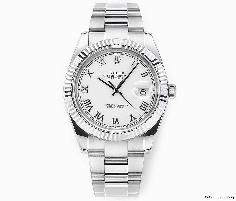 Roman Numeral Dial Datejust Automatic Watch - Rolex Weekend Edit