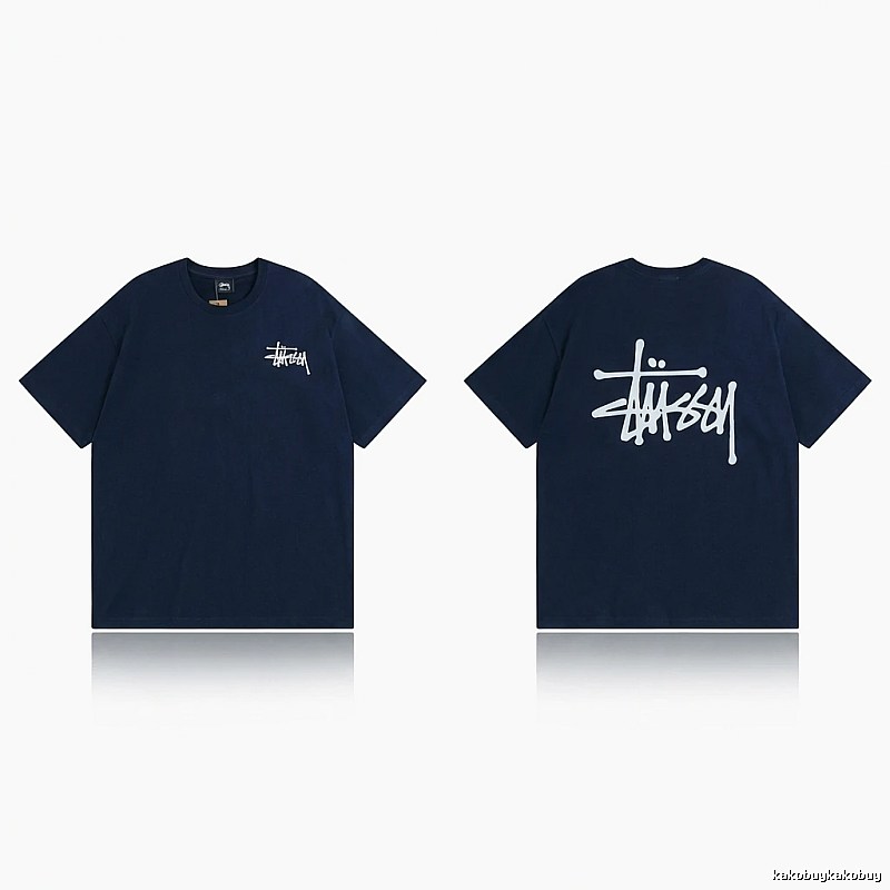 Stussy basic style minimalist T-shirt