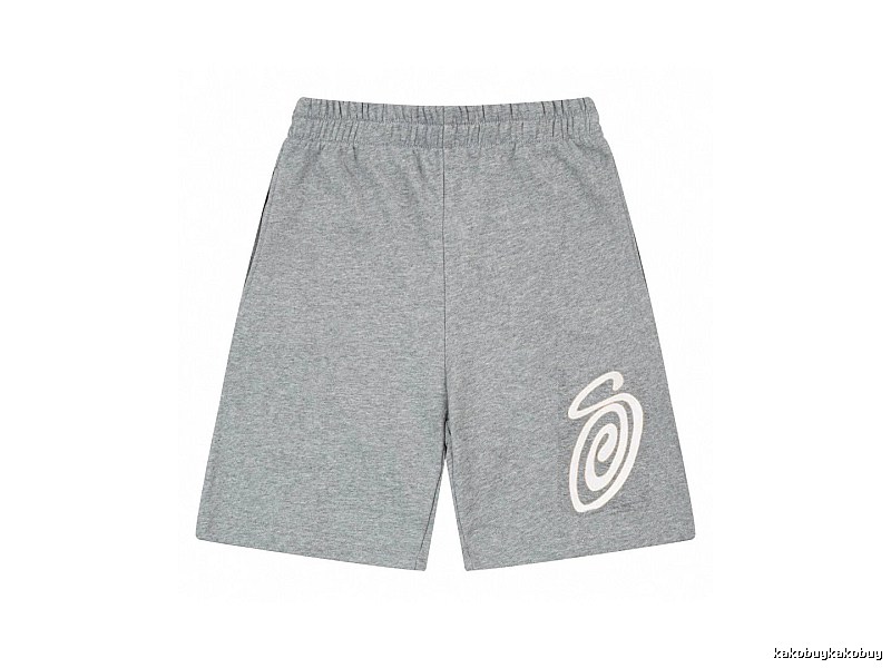 Stussy classic casual gray shorts