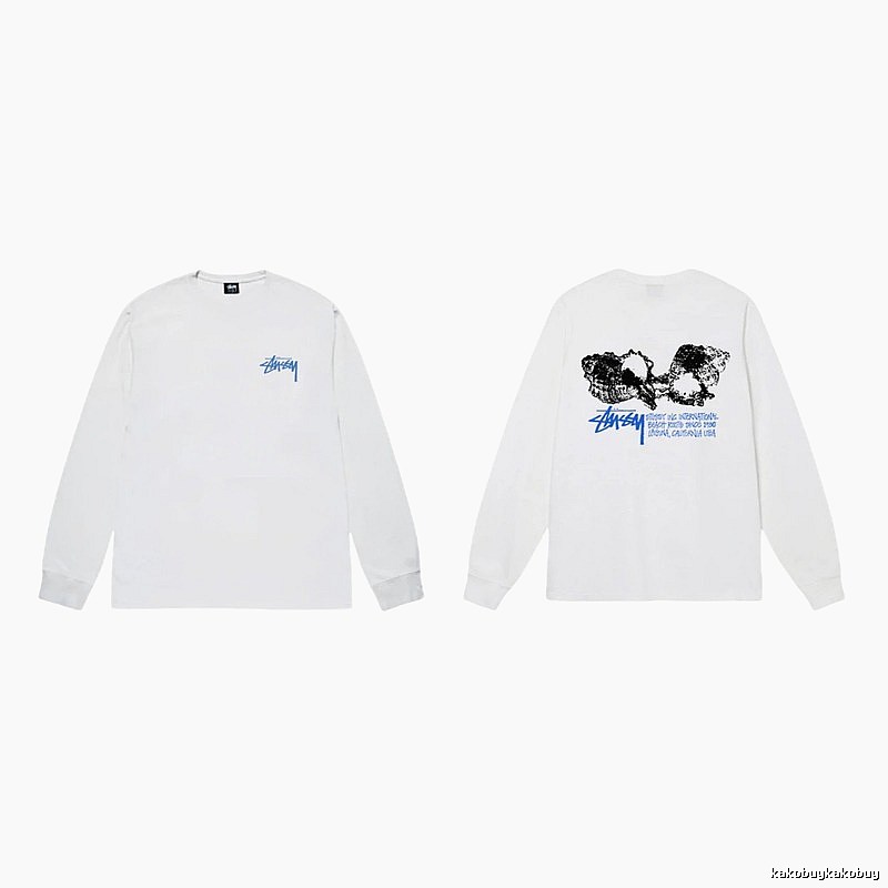 Stussy Graffiti Retro Style White T-shirt