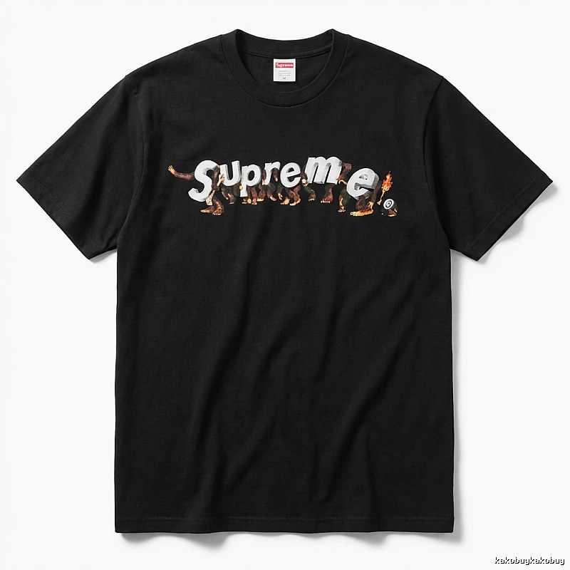 Supreme Ape Series Black T-shirt
