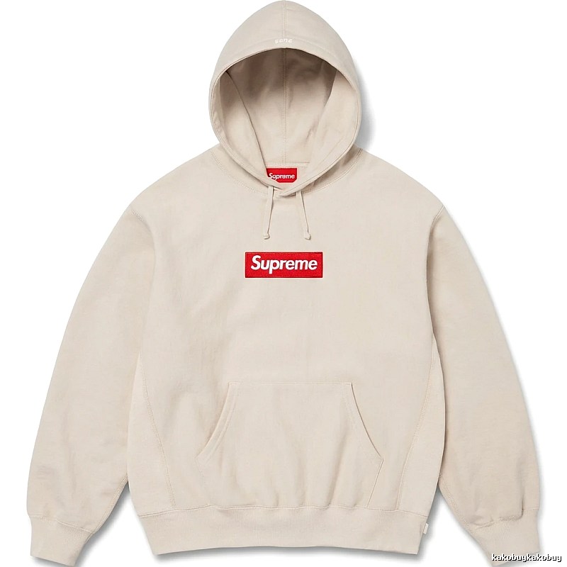 Supreme basic casual style beige hoodie