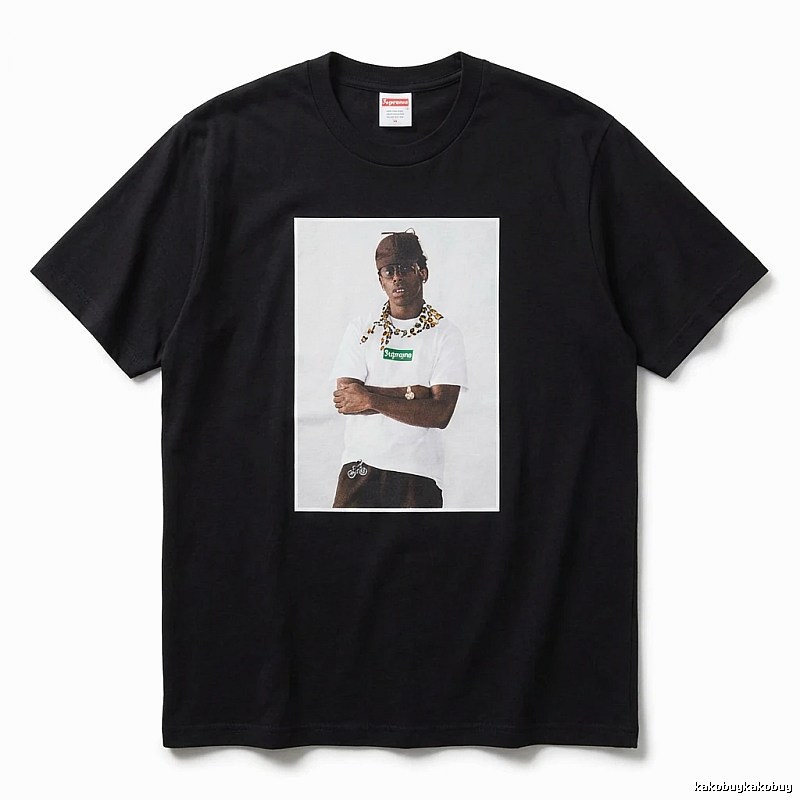 Supreme Portrait Style Black T-shirt
