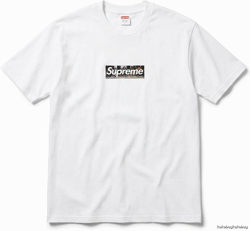 Supreme Retro Style White T-shirt