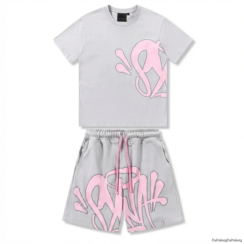 SynaWorld Graffiti Style Gray-Pink Set