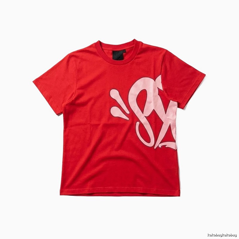 SynaWorld Graffiti-style Red T-shirt
