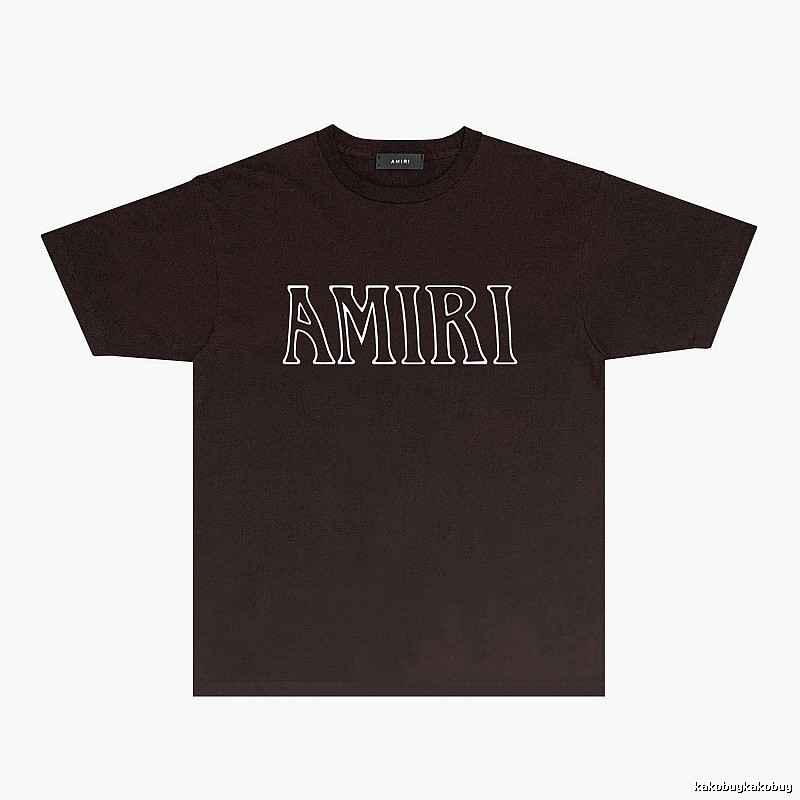 The basic black T-shirt of AMIRI
