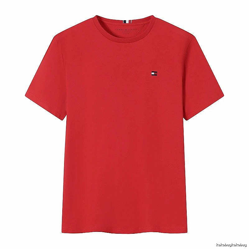 Tommy Hilfiger Red Logo T-Shirt Weekend Wear