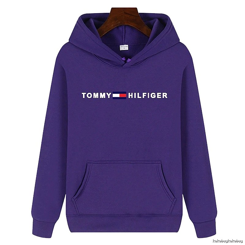 Tommy Hilfiger Travel Logo hoodie White Tommy Hilfiger with Modern Look