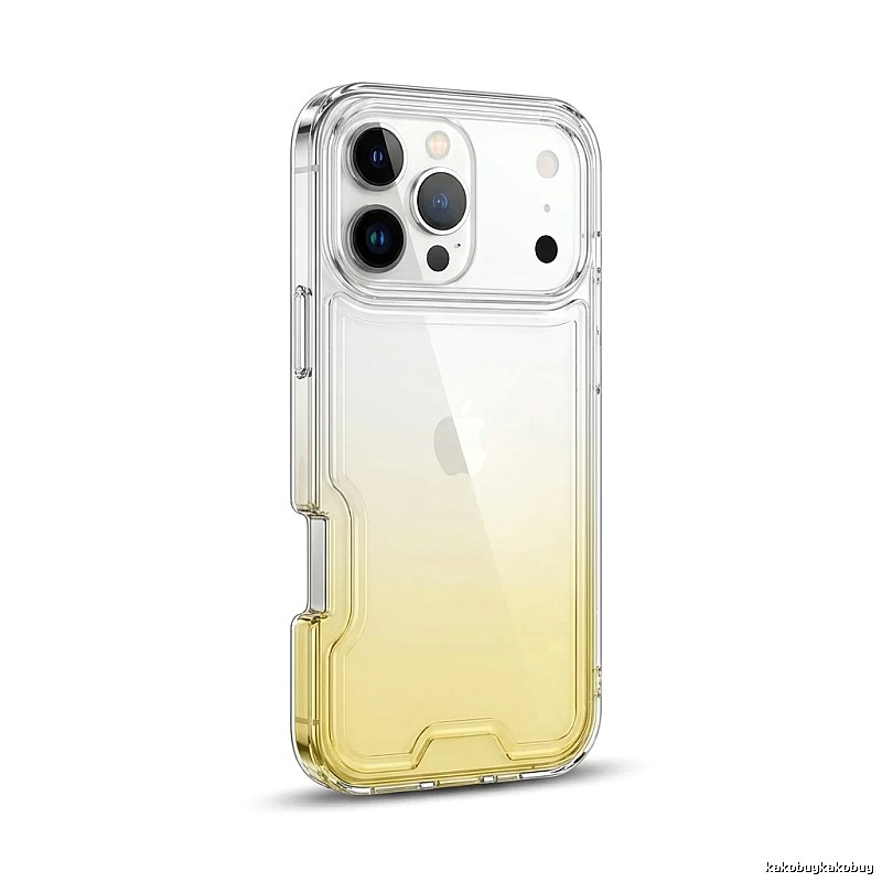 Transparent trendy iPhone phone case