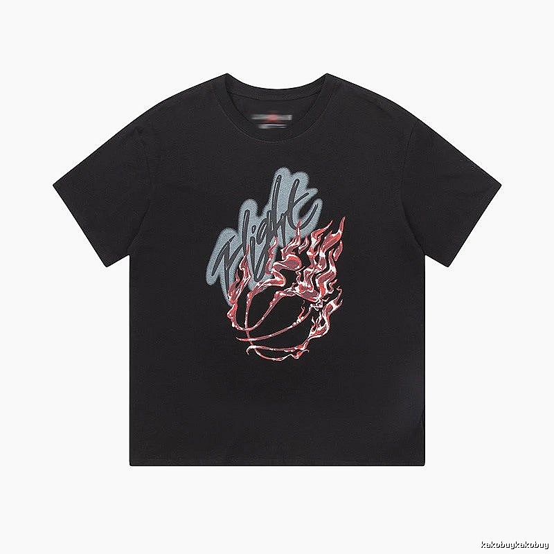 Travis Scott Gift Ready Graphic T-shirt Brown Travis Scott with Fresh Pattern