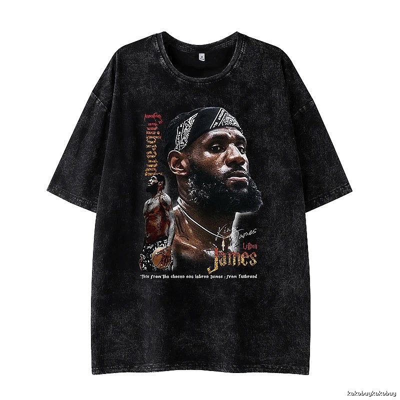 Tupac Lightweight Portrait graphic T-shirt Black Tupac Collage for Trend Styling