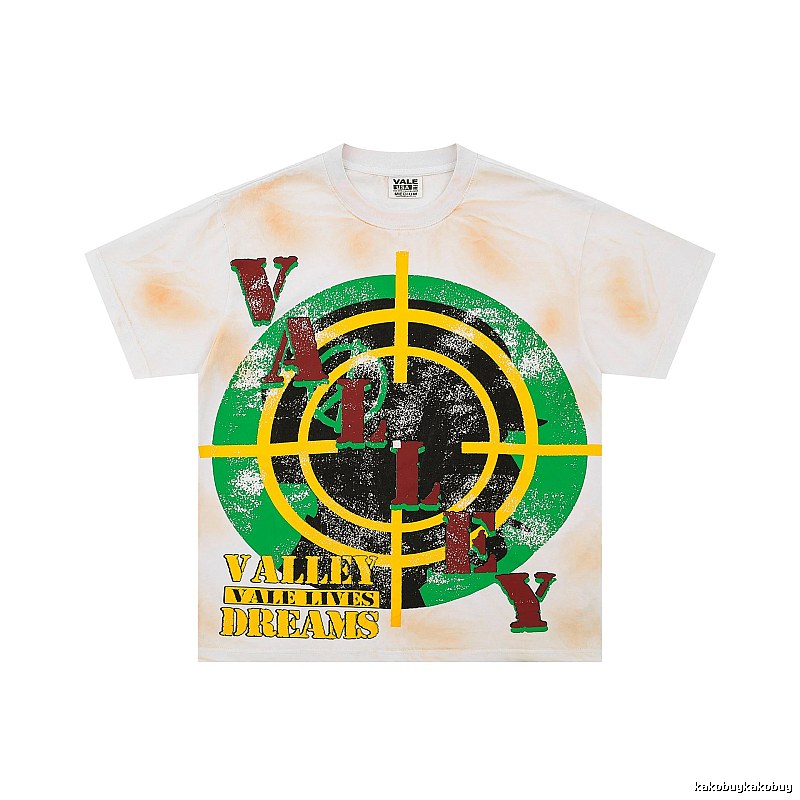 Valley Dream Street Style Tie-dye Short-sleeve T-shirt