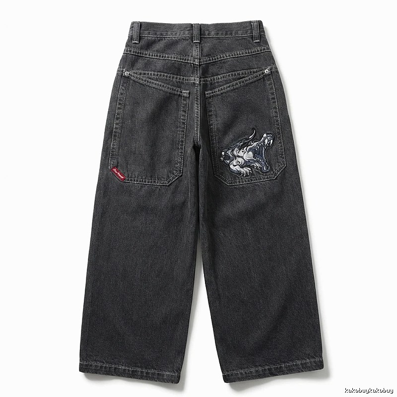 Y2K dark style jeans